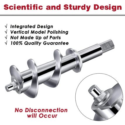 Metal Food Grinder Attachments for Kitchenaid Stand Mixers, Meat Grinder, Sausag