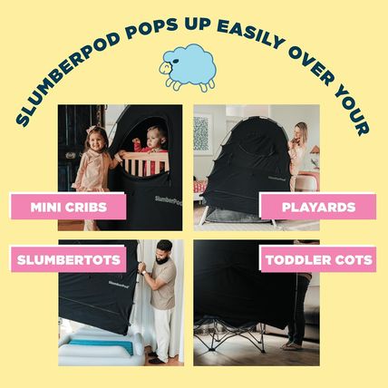 Slumberpod the Original Blackout Sleep Tent Travel Essential for Babies and Todd