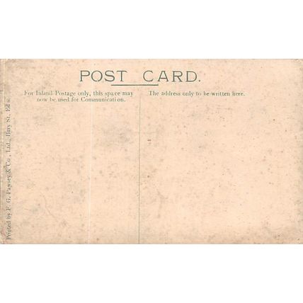 The Church, Offton, Suffolk : Pawsey printed postcard 1458