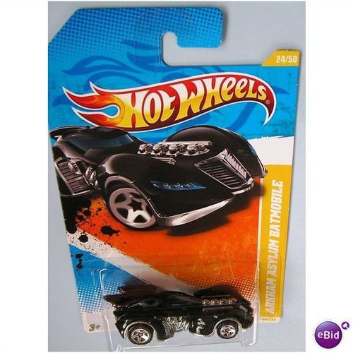Batman Hot Wheels 2011 Arkham Asylum Batmobile #24 of 50 - New & Carded
