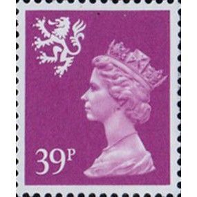 GB 1991 Scotland 39p Bright Mauve Unmounted Mint NHM SG S80 Sc SMH61 stamp
