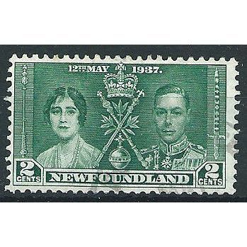 Newfoundland 1937 SG254 2c Green Coronation Fine Used ... .