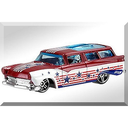 Hot Wheels - 8 Crate: Stars & Stripes Series #8/10 (2016) *Walmart Exclusive*