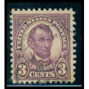 Used 635 3c Abraham Lincoln Just Clears M09922