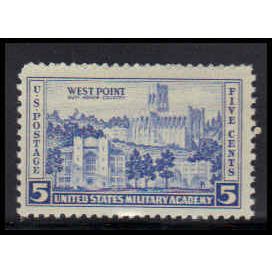 789 5c West Point Fine MNH O5624