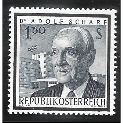 Austria Stamp Scott #741, Mint Never Hinged