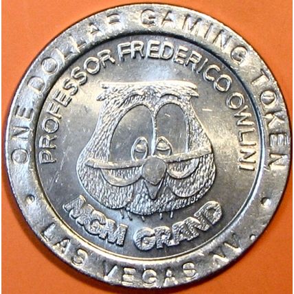 MGM Grand. $1 Casino Token. Las Vegas, NV. R45.