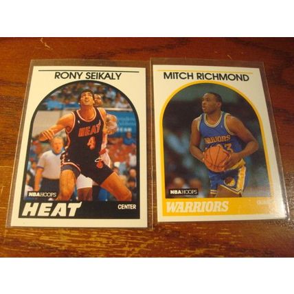 1989Hoops, 9-Cards, All Rc's, ROBINSON/JOHNSON, ++