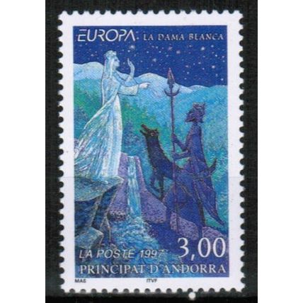 1997 Andorra - Sc# 479 Mint NH - Europa Legend 3.00fr