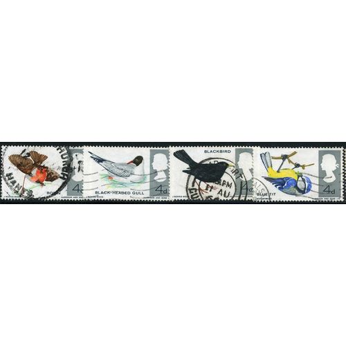 1966 SG 696/699 - fine used (o) - BIRDS