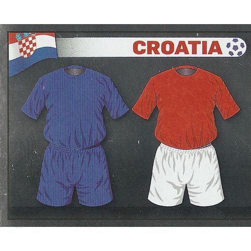 Topps ENGLAND 2012 Stickers: No.271 - Croatia: Home & Away Kits