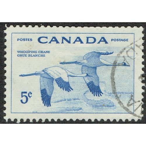 Canada 1955 National Wild Life Week 5c Blue SG479 FU