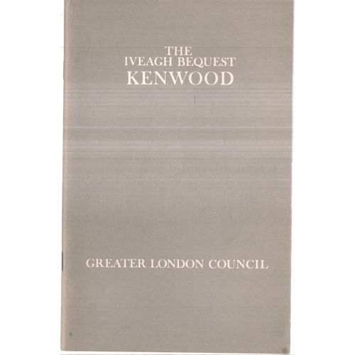 KENWOOD HOUSE, HAMPSTEAD, LONDON. 1980 guide book by Sir J. Summerson 24 pages =