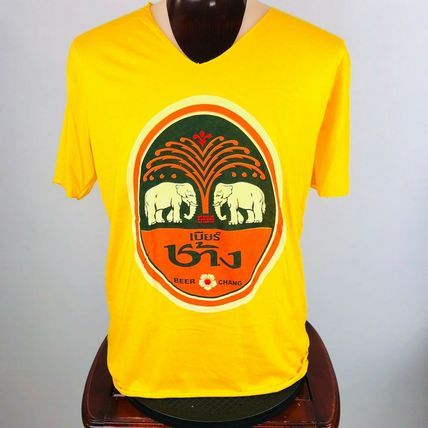 Thai Chang Beer Mens Graphic XL T-Shirt Shirt