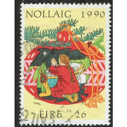 Ireland 1990 Christmas 26p Multicoloured SG789 FU