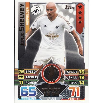Match Attax 2015/2016 279 Jonjo Shelvey Swansea City