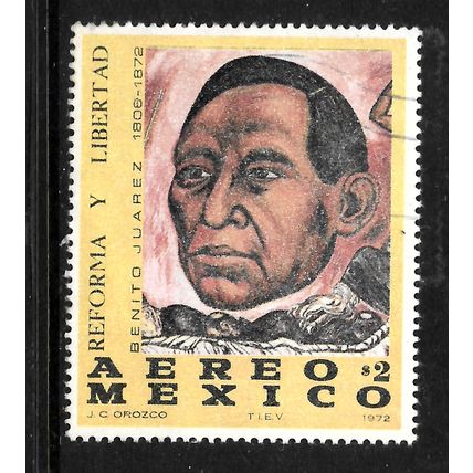 MEXICO 1972 BENITO JUAREZ SG 1258 FINE USED