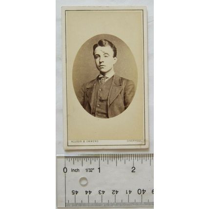 Carte-de-visite Nelson & Emmens, Liverpool - gentleman