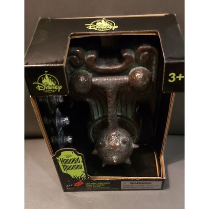DISNEY PARKS HAUNTED MANSION LIGHT UP N SOUNDS DOOR KNOCKER~NEW~HALLOWEEN DECOR