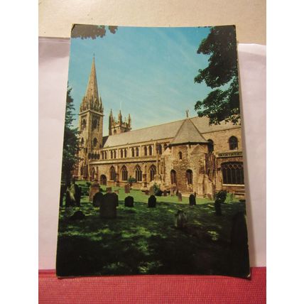 LLANDAFF CATHEDRAL, Wales. unused vintage postcard dated 1969 =