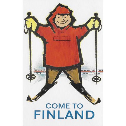 2) Come to Finland.