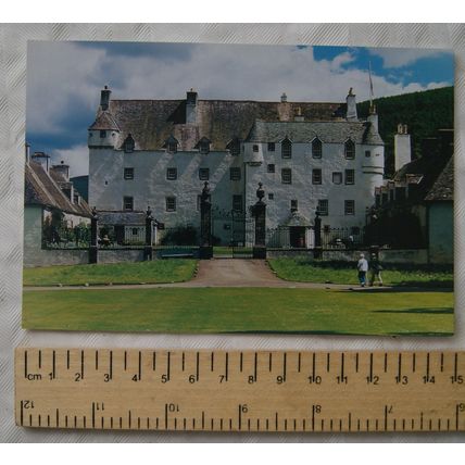 old postcard Traquair House, Innerleithen, Peebleshire