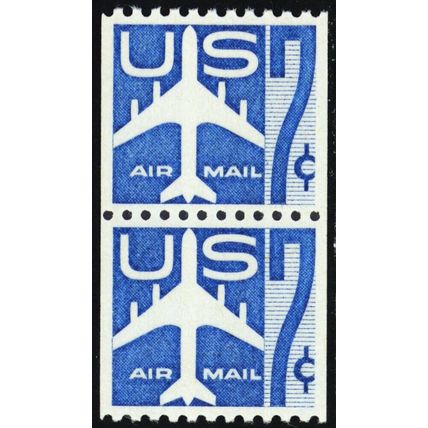 C52, Mint NH Superb 7¢ Pair With Graded 98 PSE Certificate Stuart Katz