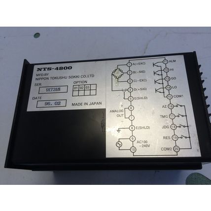 NIPPON TOKUSHU SOKKI NTS NTS-4800 PEAK INDICATOR,BQ
