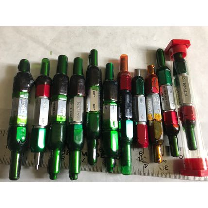 LOT PLUG GAGE GO NOGO VAN KEUREN .3031,3060,3861,3110,342,3900,3490,303,3  081,ES