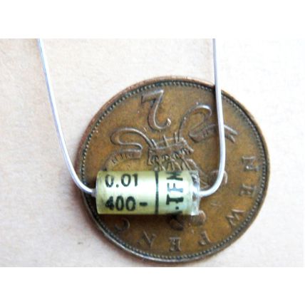 Wima Durolit Audio Paper Capacitor. NOS 0.01µ MFD 400V Vintage Valve Amplifier