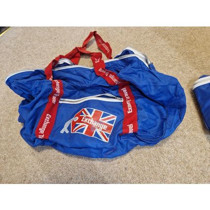 VINTAGE 1980's - EXCHANGE TRAVEL POCKET BAG - BRAND NEW