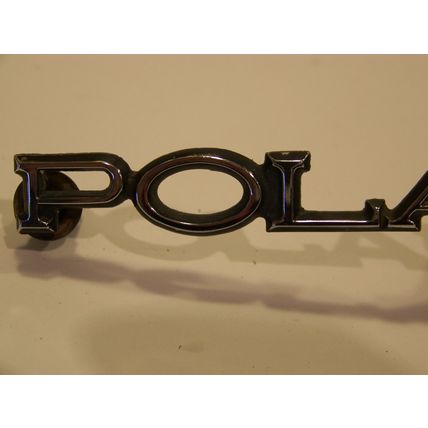 1972 DODGE POLARA CUSTOM EMBLEM #3613175 OEM
