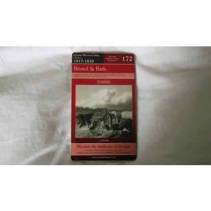 Cassini Historical Map 'old' Series "Bristol & Bath" Matches OS sheet 172
