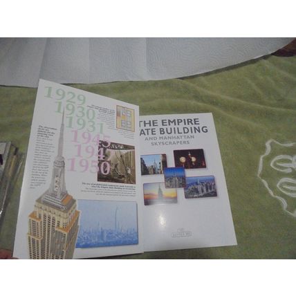 EMPIRE STATE BUILDING & NY SKYSCRAPERS SC Book! $20.00 w/ FREE Shipping!!