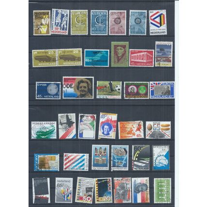 Netherlands stamps. Small used lot. (AJ594)