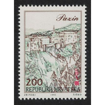 Croatia Castle Pazin 1992 MNH SG#209