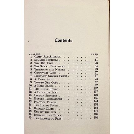 Ten Seconds to Play! Clair Bee by Mary M Bee 1955 Hardcover