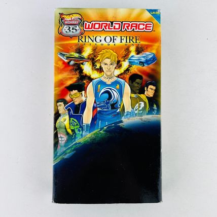 Hot Wheels Highway 35 World Race Ring of Fire Episode One VHS Tape Hotwheels
