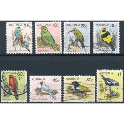Birds - Australia 1980 - FH - SG 734/40