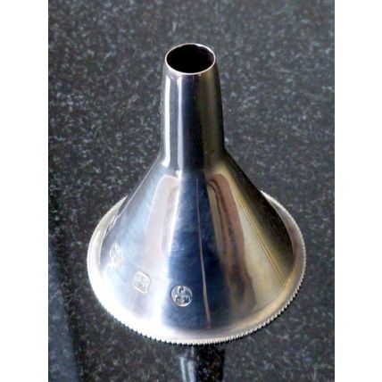Birmingham 2013 Sterling Silver Hip Flask Funnel