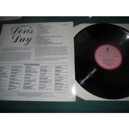 DORIS DAY COMPILATION LP - THE BEST OF DORIS DAY