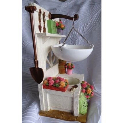 Yankee Candle Spring Bouquet Potting shed Hanging Tart Warmer Burner