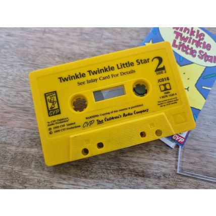 Children's Music Songs Audio Cassette Tape, CYP Music 1990s Britain Retro
