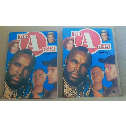 The A-Team Story Book + A-Team Annual 1984 (Cliveden Press P/B..H/B1984)B2.AN