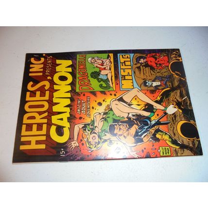 RARE! HEROES, INC. PRESETS CANNON, Wally Wood/Gang Comics, 1969!! $20.00 Shipped