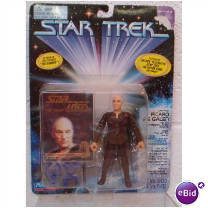 STAR TREK : PICARD AS GALEN action figure