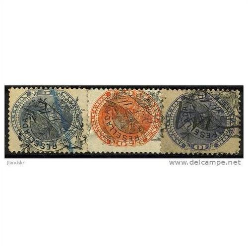 1900 3 different values - fine used (o)