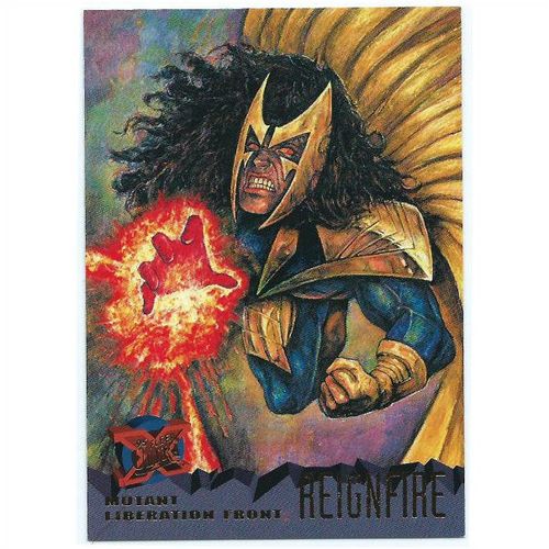 1995 Fleer Ultra X-Men - #85 - Reignfire