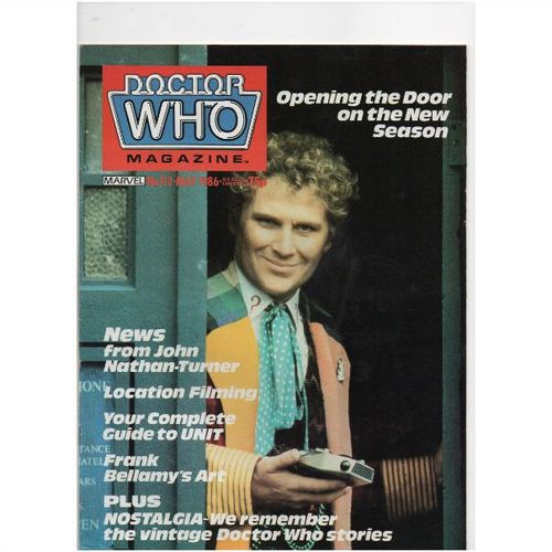 MAGAZINE - DOCTOR WHO MONTHLY NO. 112 (1986)