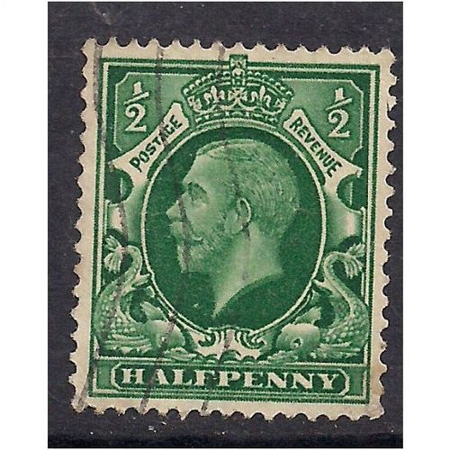 GB 1934 KGV 1/2d Green Stamp SG 439 (D248